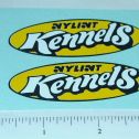 Pair Nylint Kennels 1970's Style Door Stickers Main Image