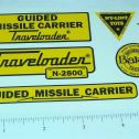 Nylint Guided Missile Carrier Vehicle Sticker Set Main Image