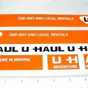 Nylint U-Haul Cube Van Replacement Sticker Set Main Image