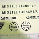 Nylint Missile Launcher Vehicle Sticker Set Main Image