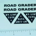 Nylint Road Grader Construction Toy Stickers Main Image