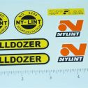 Nylint Bulldozer Construction Toy Sticker Set Main Image