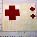 Nylint Army Anbulance Truck Sticker Set Main Image