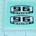 Pair Nylint Racing Car Replacement Stickers Main Image