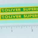 Pair Oliver Superior Farm Implement Stickers Main Image