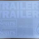 Sears Pedal Tractor Trailer Sticker Set Main Image