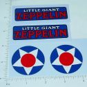 Steelcraft Little Giant Zeppelin Sticker Set Main Image