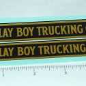 Pair Steelcraft Playboy Trucking Co. Stickers Main Image