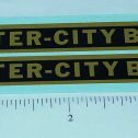 Steelcraft Intercity Bus Replacement Sticker Set Main Image