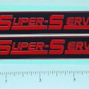 Pair Steelcraft Super Service Wrecker Truck Stickers Main Image