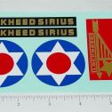 Steelcraft Lockheed Sirius Airplane Replacement Sticker Set Main Image