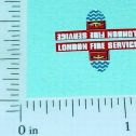 Superfast Matchbox #35 Fire Engine Sticker Set Main Image