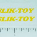 Pair Slik Toy Dump Truck Door Sticker Set Main Image