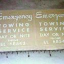 Pair Smith Miller GMC Wrecker Tow Truck Stickers Main Image