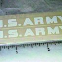 Pair Smith Miller US Army Troop Truck Stickers Main Image