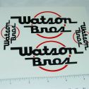 Smith Miller Watson Brothers GMC Van Sticker Set Main Image