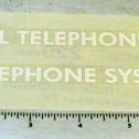 Smith Miller Mack Bell Telephone Sticker Set Pair Main Image