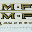 Smith Miller SMFD Fire Ladder Truck Sticker Set Main Image