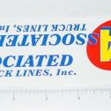 Smith Miller Associated Truck Lines Sticker Pair Main Image