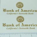Pair Smith Miller Bank of America Truck Stickers Main Image