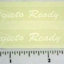 Pair Structo Ready Mix Cement Mixer Truck Stickers Main Image