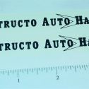 Pair Structo Auto Haul Transporter Stickers ST-008 Main Image