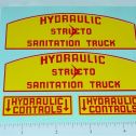 Structo Hydraulic Sanitation Truck Sticker Set Main Image