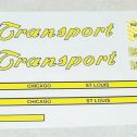 Structo Transport Semi Trailer Sticker Set Main Image