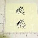 Pair Structo Farms Horse Trailer Stickers Main Image