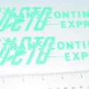 Pair Structo Transcontinental Express Stickers Main Image