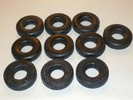 Smith Miller L-Mack Herringbone Replacement Set of 10 Tire Toy Part