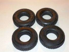 Smith Miller L-Mack Herringbone Replacement Set of 4 Tire Toy Part