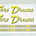 Structo Rheem Fibre Drums Semi Sticker Set Main Image