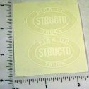 Pair Structo Pickup Truck Replacement Stickers Main Image