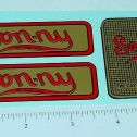 Sonny Dump Truck Replacement Sticker Set Main Image