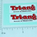 Pair Triang Text Logo Replacement Stickers Main Image