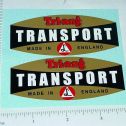 Pair Triang Transport Delivery Truck Sticker Set Main Image