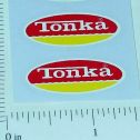 Pair 1974-75 Tonka R/Y Oval Door Logo Stickers Main Image