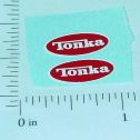 Pair Tiny Tonka 1976-77 Logo Stickers Main Image