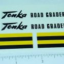 Tonka Script Style Road Grader Sticker Pair Set Main Image