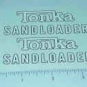 Tonka 1961/62 Sandloader Sticker Pair Main Image