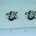 Pair Tonka 1960 Farms Stake Truck Stickers Main Image