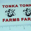 Pair Tonka 58 to 61 Farms Stake Truck Stickers Main Image