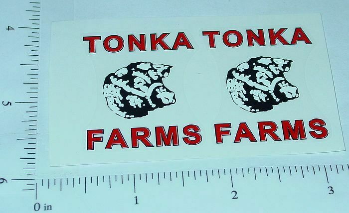Tonka 1960 Farms Stake Truck Stickers           TK-056 