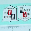 Pair Tonka Western Auto Pickup Truck Stickers Main Image