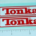 Pair Tonka Recent Rectangle Logo Stickers Main Image