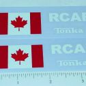 Pair Tonka Royal Canadian Air Force Jeep Stickers Main Image
