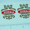 Pair Tonka 1963/64 Fire Jeep Pumper Stickers Main Image