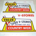 Tonka V-Stores Semi Truck Sticker Set Main Image