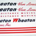 Tonka Wheaton Van Lines Semi Truck Sticker Set Main Image